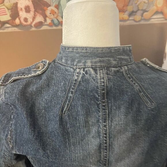 Sonoma life style Denim Button up NWOt - Picture 8 of 9